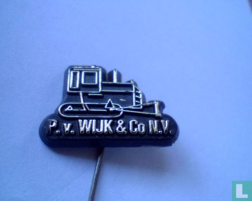 P. v. Wijk & Co N.V. (bulldozer) [zwart]
