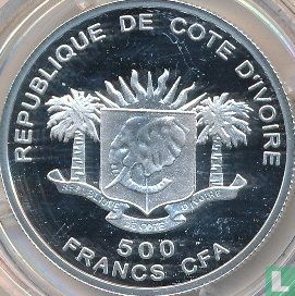 Côte d'Ivoire 500 francs 2008 (BE) "Mausoleum of Halicarnassus" - Image 2