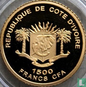Côte d'Ivoire 1500 francs 2006 (BE) "Lighthouse of Alexandria" - Image 2