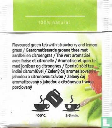 Green Tea strawberry & lemongrass - Afbeelding 2