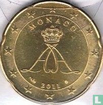 Monaco 20 cent 2011 - Image 1