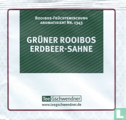 Grüner Rooibos Erdbeer-Sahne  - Afbeelding 1