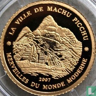Ivoorkust 1500 francs 2007 (PROOF) "Machu Picchu" - Afbeelding 1