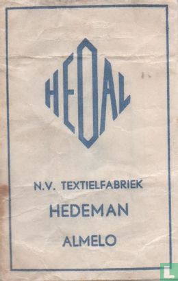 Hedal N.V. Textielfabriek Hedeman - Afbeelding 1