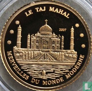 Ivoorkust 1500 francs 2007 (PROOF) "Taj Mahal" - Afbeelding 1