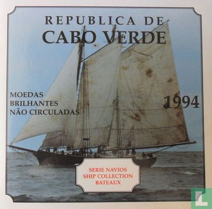 Cape Verde mint set 1994 "Ships" - Image 1