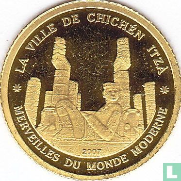 Ivoorkust 1500 francs 2007 (PROOF) "Chichén Itzà" - Afbeelding 1