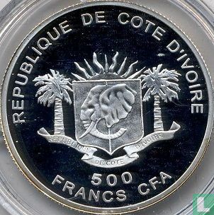 Elfenbeinküste 500 Franc 2008 (PP) "Petra" - Bild 2