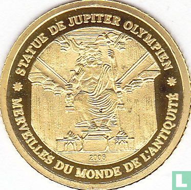Ivory Coast 1500 francs 2006 (PROOF) "Olympian Statue of Jupiter" - Image 1