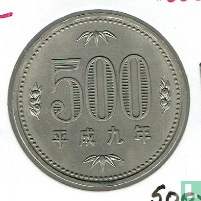 Japan 500 yen 1997 (year 9) - Image 1