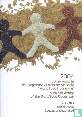 Italië 2 euro 2004 "50th anniversary of the World Food Programme" - Afbeelding 3