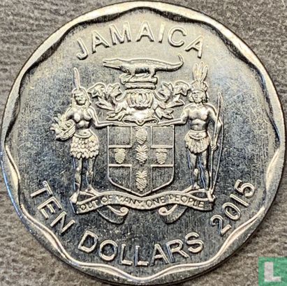 Jamaïque 10 dollars 2015 - Image 1