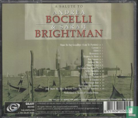 Andrea Bocelli & Sarah Brightman - Afbeelding 2