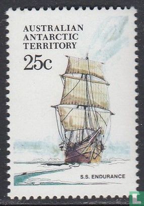 Navires sur l'Antarctique