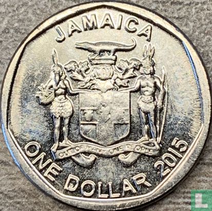 Jamaika 1 Dollar 2015 - Bild 1