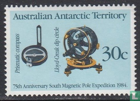 75. Jahrestag der magnetischen Südpol-Expedition