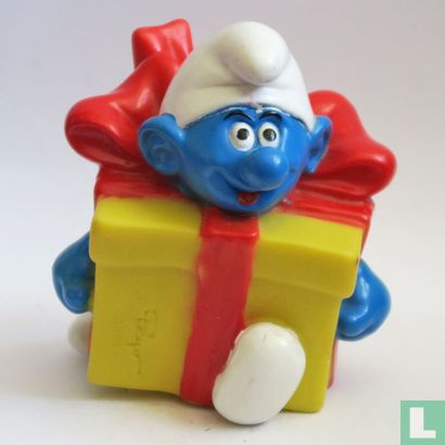 Smurf in present box - Image 1