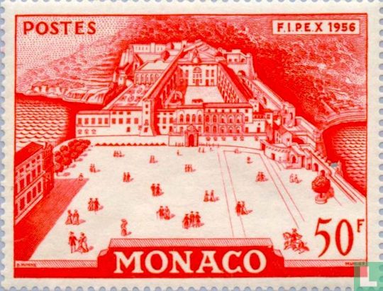 Paleis van Monaco in de 18de eeuw
