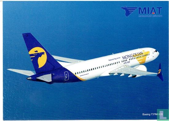 MIAT Mongolian Airlines - Boeing 737max 8 - Bild 1