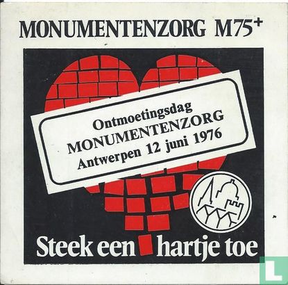 Monumentezorg M75+ "ontmoetingsdag Antwerpen 12 Juni 1976
