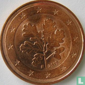 Duitsland 5 cent 2019 (F) - Afbeelding 1