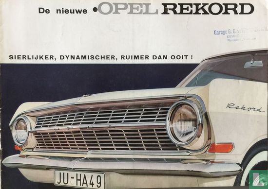 De nieuwe Opel Rekord - Afbeelding 1