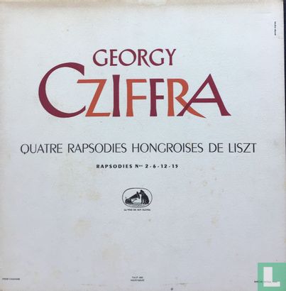 Quatre rapsodies Hongroises de Liszt - Afbeelding 1