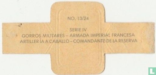 Armada Imperial Francesa Artilleria A Caballo - Comandante De La Reserva - Image 2