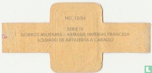 Armada Imperial Francesa Soldado L'Artillerie Un Caballo - Image 2