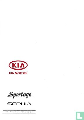 Kia Sephia/ Sportage Kleurenlijst