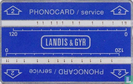 Phonocard service Stu.2 - Afbeelding 1