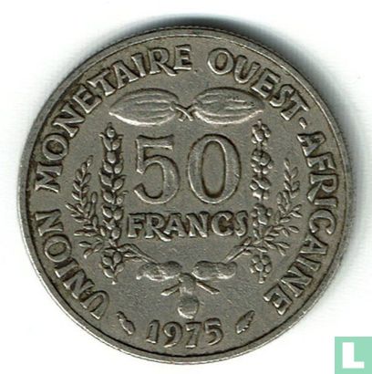 États d'Afrique de l'Ouest 50 francs 1975 "FAO" - Image 1