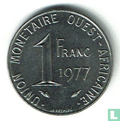 West African States 1 franc 1977 - Image 1