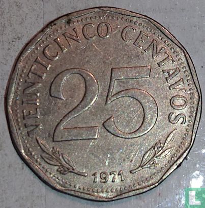 Bolivia 25 centavos 1971 - Image 1