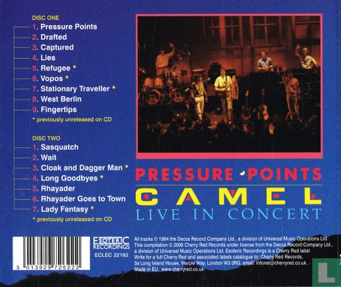 Pressure Points - Camel Live in Concert - Image 2