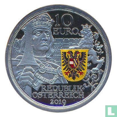 Österreich 10 Euro 2019 (PP) "500th anniversary Death of Emperor Maximilian I" - Bild 1