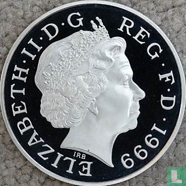 Vereinigtes Königreich 5 Pound 1999 (PP - Silber) "In memory of Diana - Princess of Wales" - Bild 1
