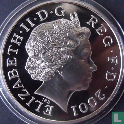 Verenigd Koninkrijk 5 pounds 2001 (PROOF - zilver) "Centenary of the death of Queen Victoria" - Afbeelding 2