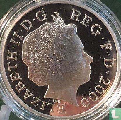 Verenigd Koninkrijk 5 pounds 2000 (PROOF) "100th birthday of the Queen Mother" - Afbeelding 1
