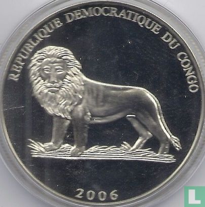 Congo-Kinshasa 5 francs 2006 "Football World Cup in Germany" - Image 1