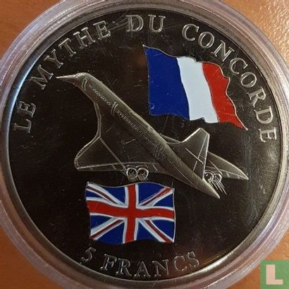 Congo-Kinshasa 5 francs 2003 "Concorde" - Afbeelding 2