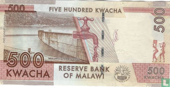 Malawi 500 Kwacha  - Image 2