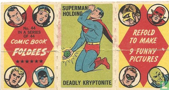 Superman holding deadly kryptonite - Afbeelding 1