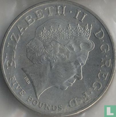 Royaume-Uni 5 pounds 2005 "200th Anniversary of the Battle of Trafalgar" - Image 2