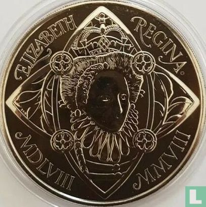 United Kingdom 5 pounds 2008 "450th anniversary Accession of Queen Elizabeth" - Image 1