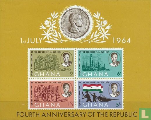4 ans République du Ghana