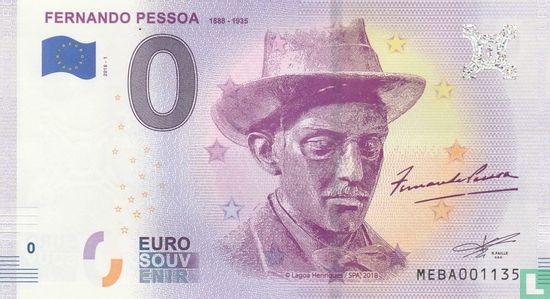 MEBA-1 Fernando Pessoa 1888 - 1935 - Afbeelding 1