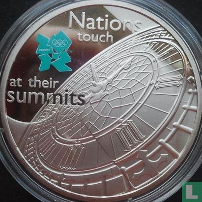 United Kingdom 5 pounds 2009 (PROOF - silver) "Nations touch at their summits" - Image 2
