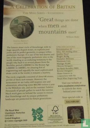 Vereinigtes Königreich 5 Pound 2009 (PP) "Great things are done when men and mountains meet" - Bild 3