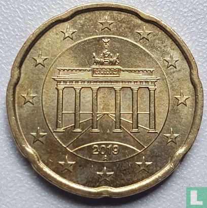 Deutschland 20 Cent 2019 (A) - Bild 1